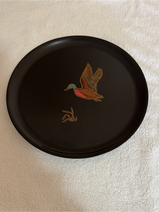 Other - Vintage Black Decorative Duck Accent Plate - Home Dining